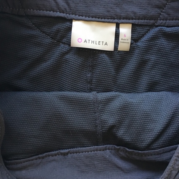 Skort De Tennis Athleta Taille 2X Plus - Noir - Taille Courte - Neuf Sans étiquettes